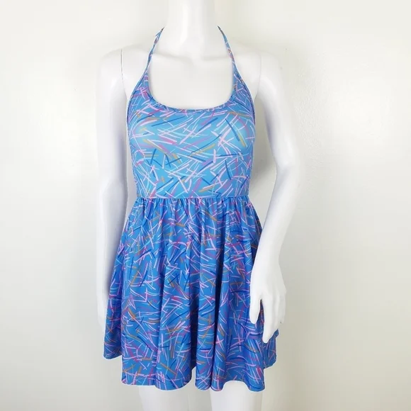 American Apparel | Dresses | American Apparel Halter Swing Figure Skater  Dress Size Small | Poshmark